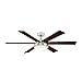 Westinghouse Lighting 7205100 Alloy LED Ceiling Fan, 52 in, Brushed Nickel