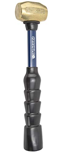 Carlyle Hand Tools Brass Hammer - Fiberglass Handle - 10" - 1 lb