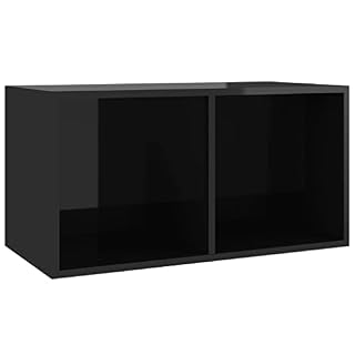 JKYOU Boîte de rangement en vinyle noir brillant 71 x 34 x 36 cm – Dimensions : 71 x 34 x 36 cm (L x l x H) - Les Beatles, Paul McCartney, John Lennon, RIngo Starr, George Harrison JKYOU Boîte de rangement en vinyle noir brillant 71 x 34 x 36 cm - Dimensions : 71 x 34 x 36 cm (L x l x H) – Image 2