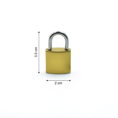 Image of Solid Imitation Copper Lock - Strong and Reliable Lock with Copper-Look Design for Home, Office, and Outdoor Use