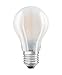 Produktbild Osram LED Base Classic A Lampe, Sockel: E27, Warm White, 2700 K, 7 W, Ersatz für 60-W-Glühbirne, matt