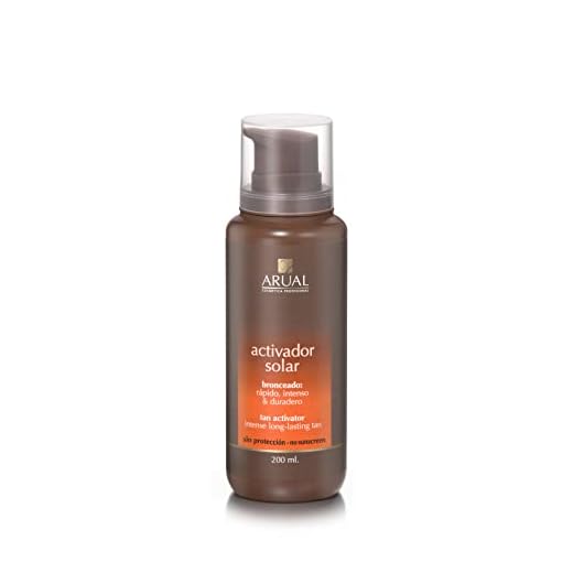 ARUAL Activador Bronceador Solar, 200 ml.
