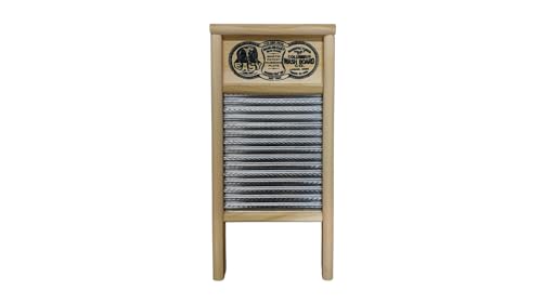 Bear on Easy Stainless Steel Washboard (Pail Size 8½” x 18