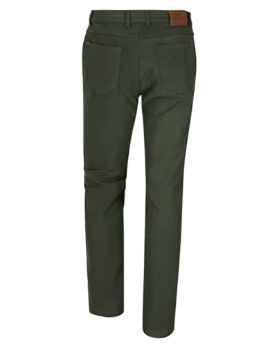 Monarch II Moleskin Jeans - Dark Olive 38'', Green2