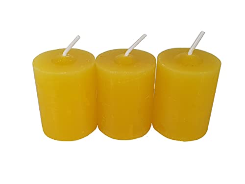 Kit 3 Velas Aromáticas Perfumadas Com Aroma De Citronela