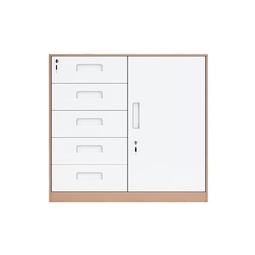 Gabinete de datos de 1,2 mm con cerradura, pequeño para oficina o archivador seguro para sala de estar