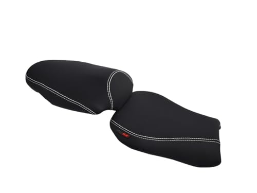 Housse de selle Aprilia Tuono 1000 2006-2010 noire aux finitions premium