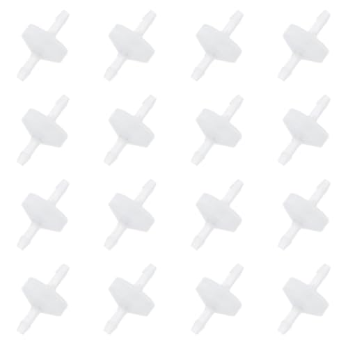 SUPERFINDINGS 10 Pack Plastic Aquarium Fish Tank Check Valve, 1/10