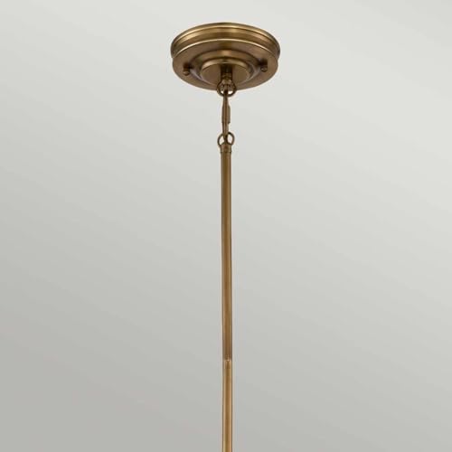 Quoizel Lampada A Sospensione Emery 1 Luce Ottone Ø20,3 Cm - 5