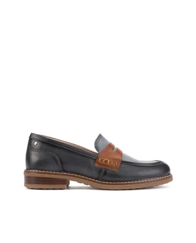 PIKOLINOS Loafers Leather Aldaya for Woman Ocean