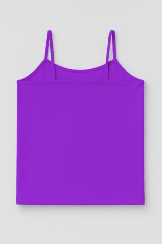 Image of Kurve Girl's Sleeveless Tank Top - Stretch Undershirts Cami Camisole, UV Protective Fabric, Rated UPF 50+ (Made in USA)