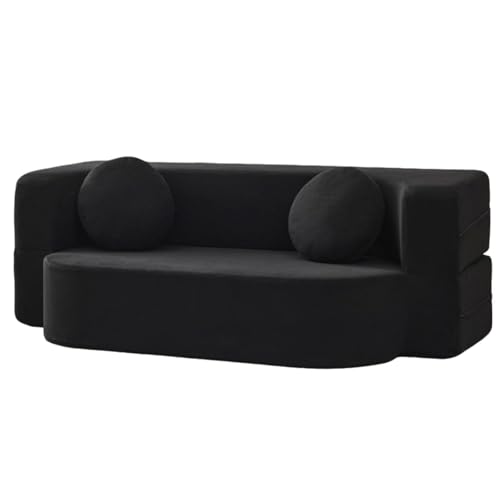 Eyawe �\�t�@�[�x�b�h �J�E�`�\�t�@ �܂肽���ݎ� 2�l�|�� 3�l�|�� �t���A�\�t�@ ���[�\�t�@ �������E���^�� �Q�� ���� ������� �Z�~�_�u�� �V���O�� ���q�p �����i ���k���� (�u���b�N�i�R�[�f�����C�j,��100cm)