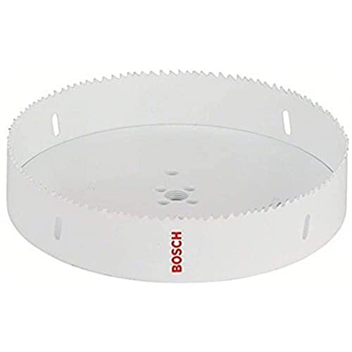 Bosch Professional 1x Hole Saw HSS Bi-metal for standard adapter (for various materials, Ø 210 mm, Accessory Rotary Drill)