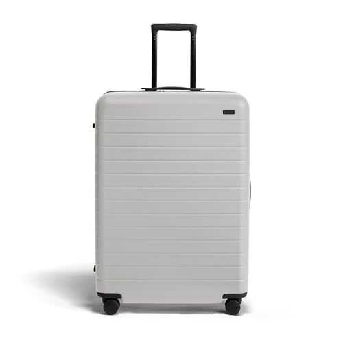 Away Large Checked Luggage, 29 Inch Hardside Suitcase with Spinner Wheels, Lightweight & Durable, TSA Lock, Cloud Gray2