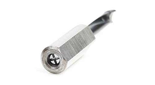Amana Tool - 201005 Carbide Tipped Brad Pt. Boring Bit R/H 5Mm Dia X 57Mm Long X 10Mm Sh #TOP3