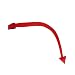 Widmann Queue diable cintrable unisex-adult, rouge, 88 cm, vd-wdm04117