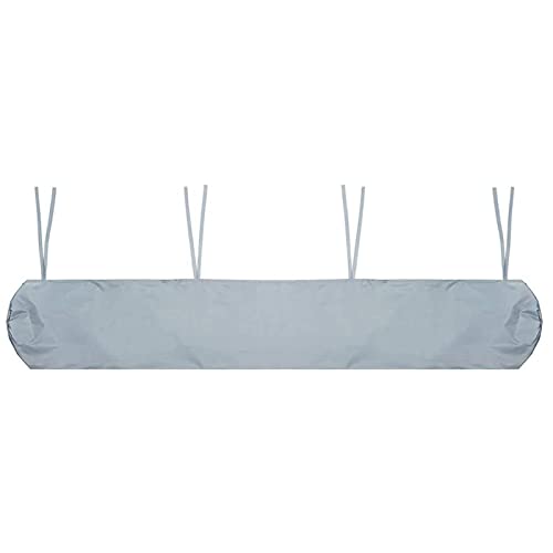 GEBIN Markisenabdeckung Abdeckung Schutzhülle für Markisen Wasserdicht, Schutzhülle für Markisen Abdeckung Wandmarkise Markise (2.5M / 8.2Ft,Grau) Cover