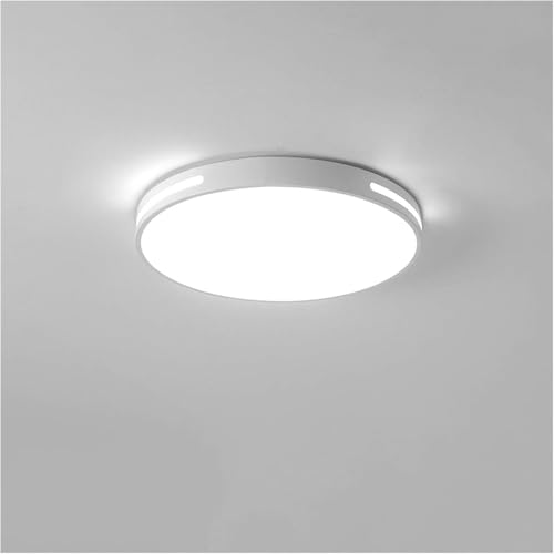 Plafonnier de salon rond blanc pour illuminer vos soirées en famille avec style