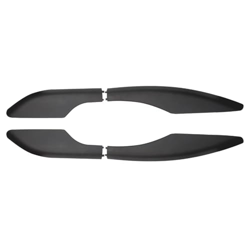 Embouts de protection pour barres de toit Hilux SW4 en plastique rigide