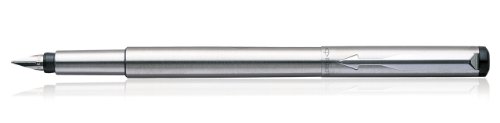 Parker Best Price Vector Stainless Steel Chrome Accents Fountain Pen