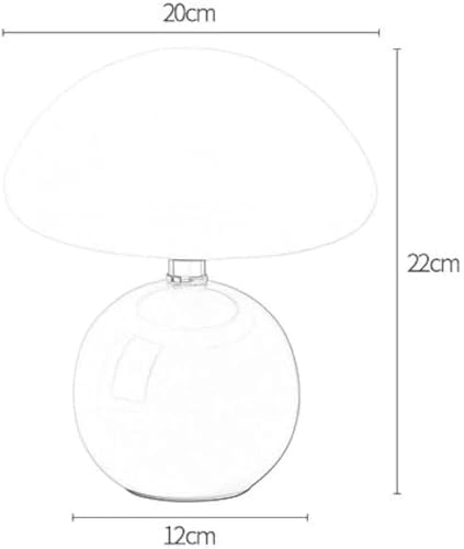 Image of Ceramic Red Apple Table Lamp for Living Room & Bedroom, 3 Color LED Light, Modern Minimalist Table Lamp for Home Decor, Bedside, Study, Office, Reading, Indoor Use