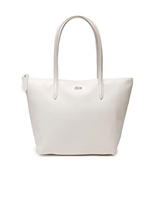 Lacoste L.12.12 Concept NF2037PO, Borse a Tracolla Donna, Bianco, Taglia unica
