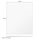 LOPYXBR 2 Stück A3 Acrylglas Platte 4 mm, 40 x 30 cm Acrylplatte Transparent, Acrylglas Zuschnitt Nach Mass für Househld Dekoration, Display