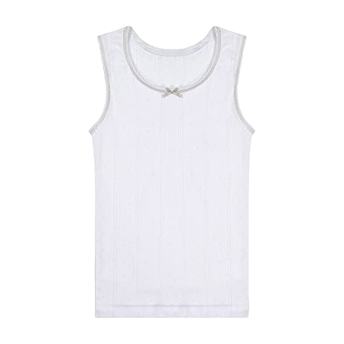 Buyless Fashion Girls Tank Tops - Sleeveless Cami Tanks Cotton Undershirts for Dance Gymnastics, Kids & Toddler Size (8 Pack)4