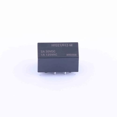 Relais HFD27 048-M de 48V à faible consommation pour automatisme, 10 pièces