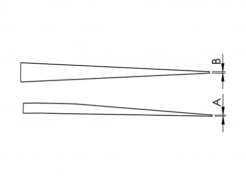 Diamond Coated Tweezers, Style SS, 5