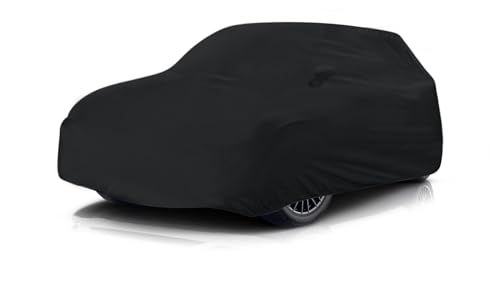 Image of Premium car Covers Custom Made for Cayenne SUV Outdoor Protection from All Weather rain, UV, Dirt, dust, Tree sap and Other Elements, Oxford Material+ Cotton Liner (Cayenne- Outdoor)