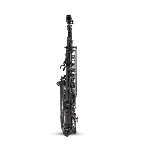 Image of BetterSax Session Alto Saxophone Matte Black Finish - Hand-Crafted Professional Saxophone - Enhanced Tone, Projection & Ergonomics - Includes Professional Hand-Finished Mouthpiece | Hand-Crafted Professional Saxophone, Enhanced Tone, Projection & Ergonomics, Includes Professional Hand-Finished Mouthpiece