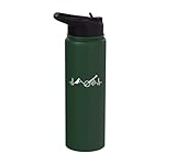Heartbeat Banjo Appalachian-Mountain Bluegrass-Music Banjo Stainless Steel Insulated Water Bottle