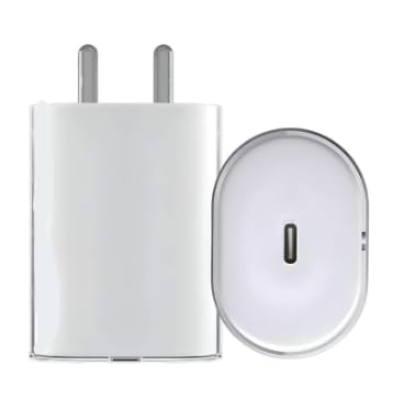 Image of Original 45W Rapid Fast Type C Mobile Phone Adaptor for Nothing Phone 2A, 2, 1, [Pd Pps Technology] Support 45-Watt Power Power Delivery Adaptor Only