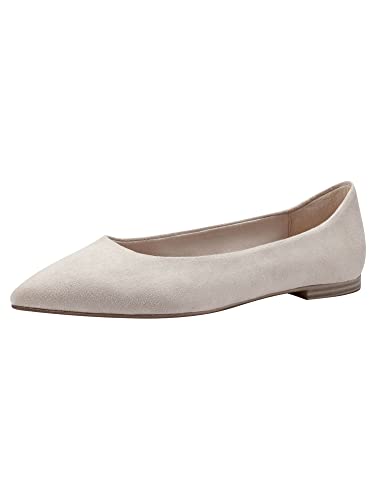 Tamaris Damen 1-1-22120-20 Ballerinas, Elfenbein, 41 EU