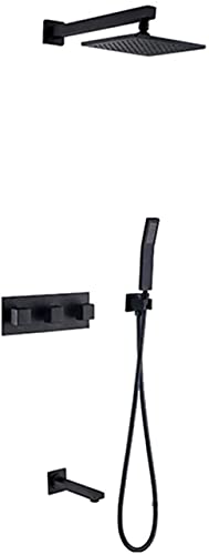 Douche de pluie noire pour transformer votre rituel bien-être matinal