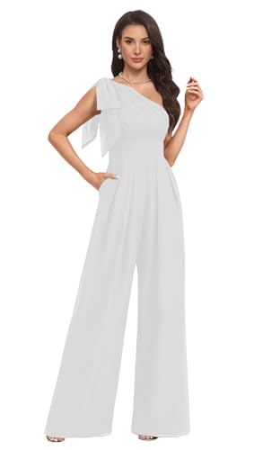 texbary Women's One Shoulder Mother of The Bride...