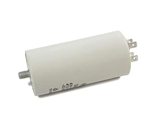 DUCATI ENERGIA Condensateur de Moteur 35 µF ± 5 % / 475 V AC + GRD Ø45 x 92 mm Cylindrique en Polypropylène Capacitor Capaciteur