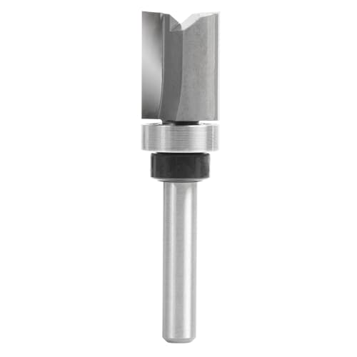 Image of Amana Tool - 45361 Carbide Tipped Flush Trim Plunge Template 9 /16 Dia x 3 /4 inch x 1 /4 Sha