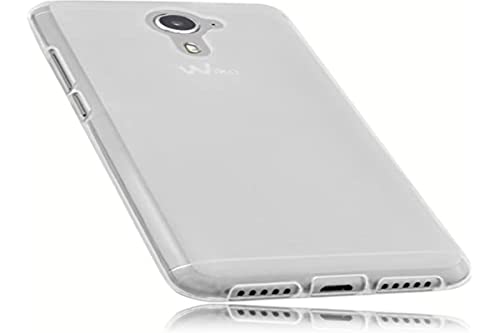 mumbi Étui Housse pour Wiko U Feel Prime étui blanc transparent
