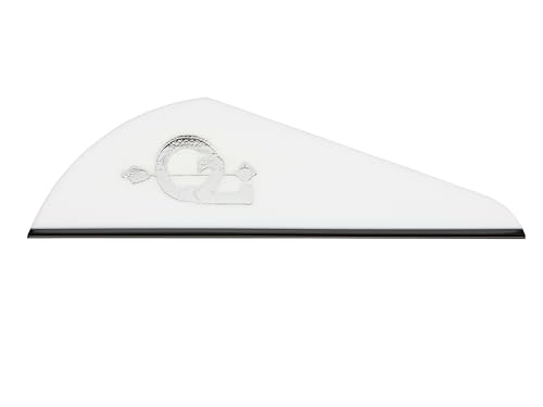 Q2i Rapt-X Arrow Vanes, 2" White, Pack of 36