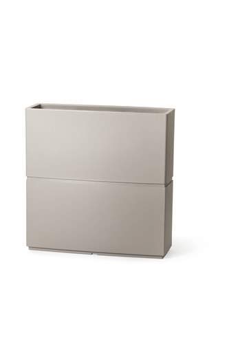 Vaso Fioriera Patio 80 cm - Ve.Ca. Colore Grigio Tortora