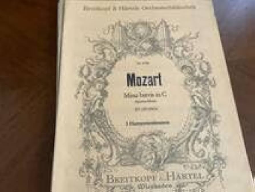 オーケストラ全パート譜モーツァルト雀のミサミサブレビスk.220