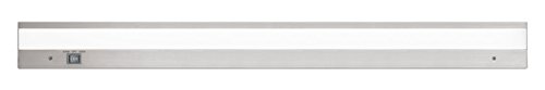 WAC Lighting BA-ACLED30-27/30AL Duo ACLED Dual Color Option Bar in Brushed Aluminum Finish; 2700K and 3000K, 30 Inches WAC Lighting BA-ACLED30-27/30AL Duo ACLED Dual Color Option Bar in Brushed Aluminum Finish; 2700K and 3000K, 30 Inches