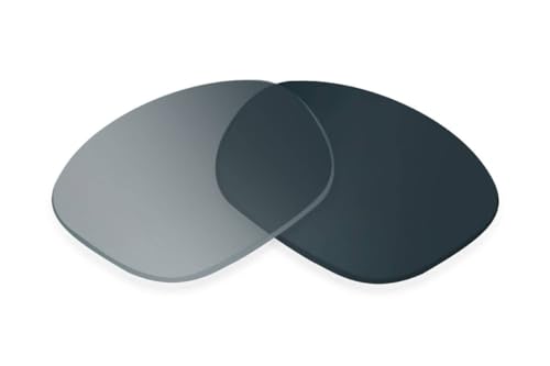 Sunglass Fix Replacement Sunglass Lenses Compatible for Ray-Ban RAM2062AA 62mm (Photochromatic SFx Edge Black Pair)