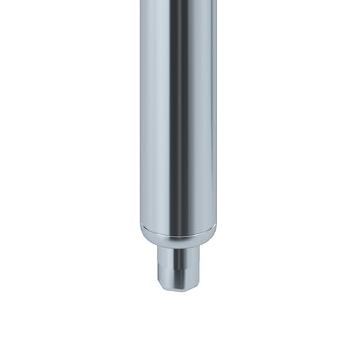 AmGood 35 in. Stainless Steel Work Table Legs, 18-Gauge with Adjustable Stainless Steel Bullet Feet, 4-Pack - Thumbnail 4