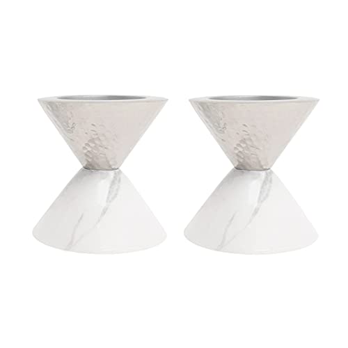 Candle Holder Votive Marble Design By Godinger - Set Of 2 #TOP29