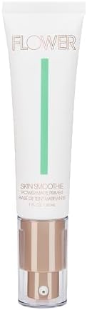FLOWER BEAUTY By Drew Barrymore Skin Smoothie Power Matte Primer - Smoothes Skin + Mattifying Effect Blurs Pores + Blemishes - Absorbs Oil