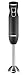 Chefman Immersion Stick Hand Blender Includes Stainless Steel Shaft & Blades, Powerful 300 Watt Ice Crushing 2-Speed Control One Hand Mixer, Soft Touch Grip - Black