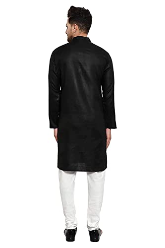 Image of OORA Men's Cotton Kurta & Pajama Set for Birthday,Wedding, Ceremony, Casual, Engagement